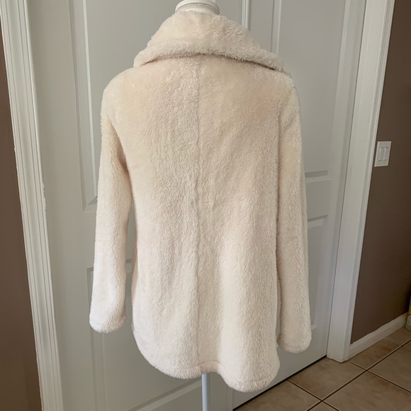 ❤️HP❤️ LOFT Fleece Shawl Collar Jacket - Picture 6 of 8